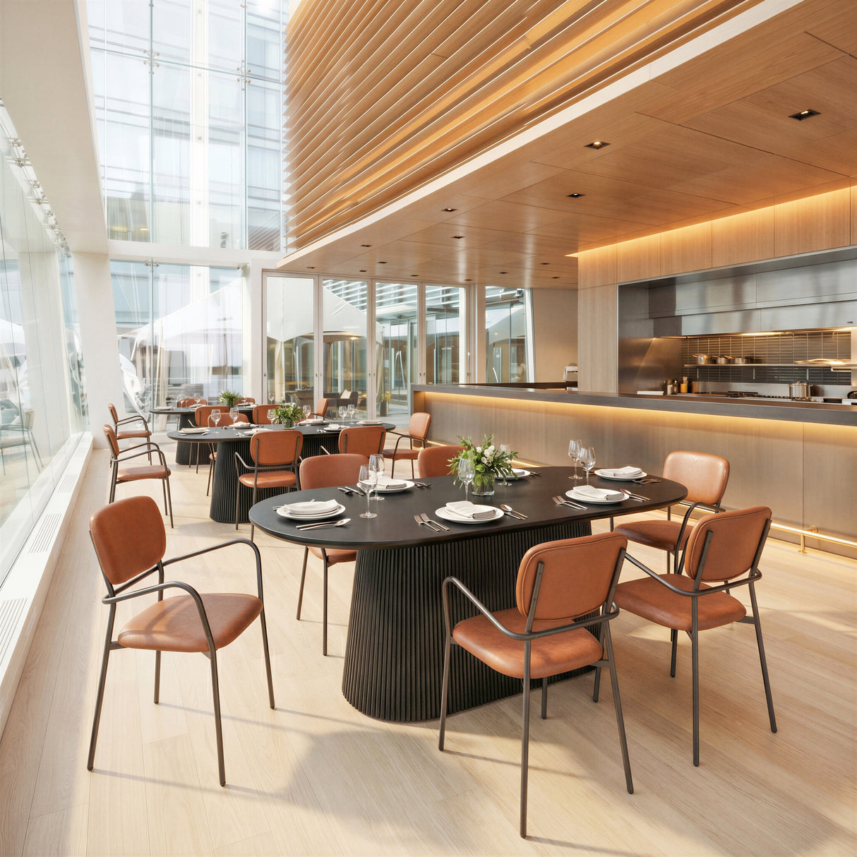 Sulco Black Dining Table by Zuomod at Eve Furniture