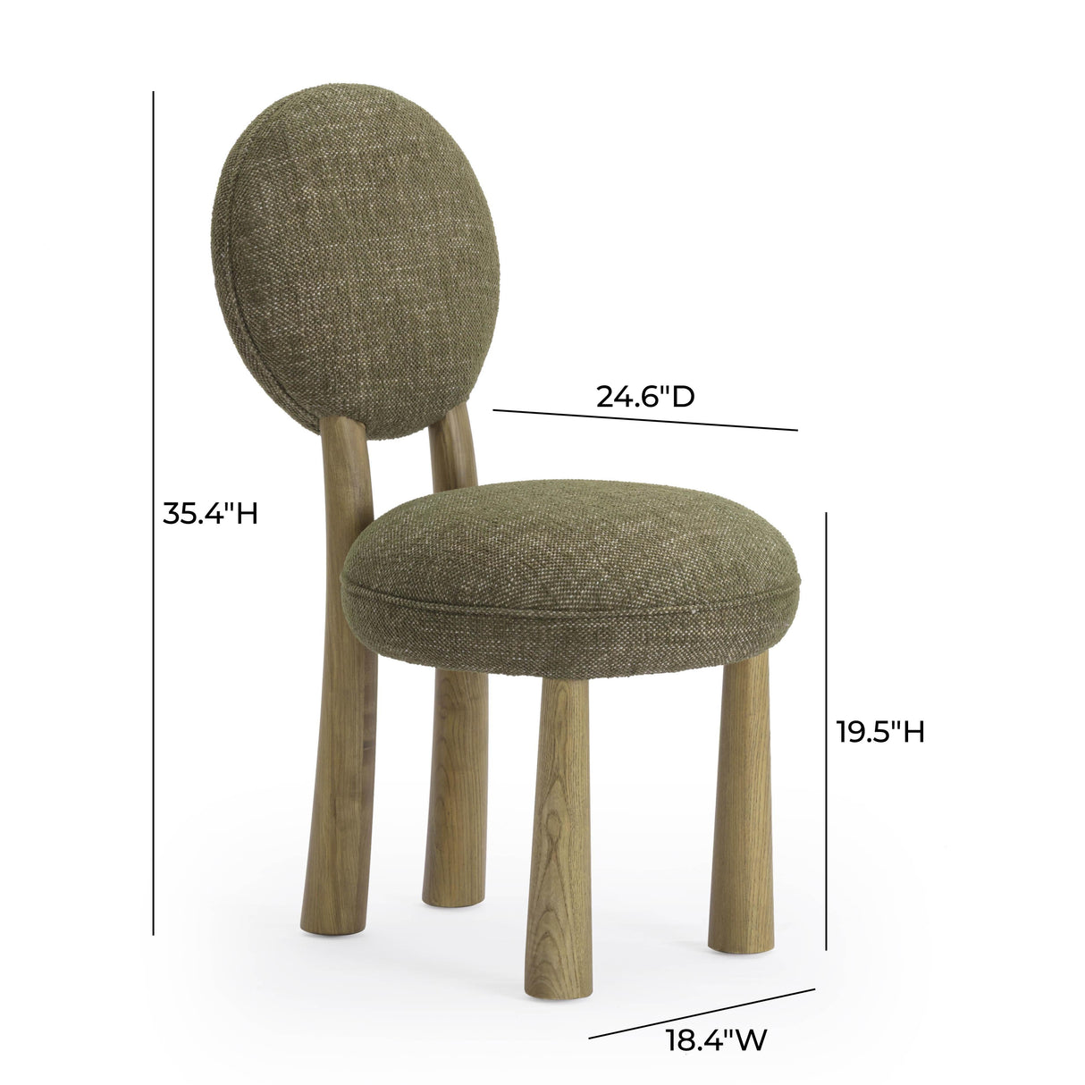 Sulley Basketweave Dining Chair by TOV Furniture at Eve Furniture