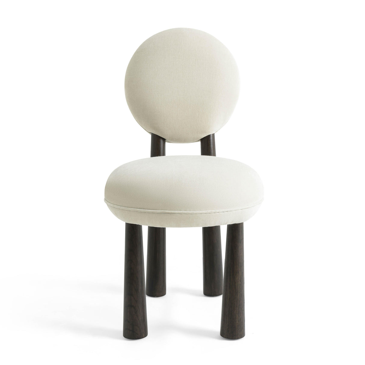 Sulley Cream Performance Chenille Dining Chair by TOV Furniture at Eve Furniture