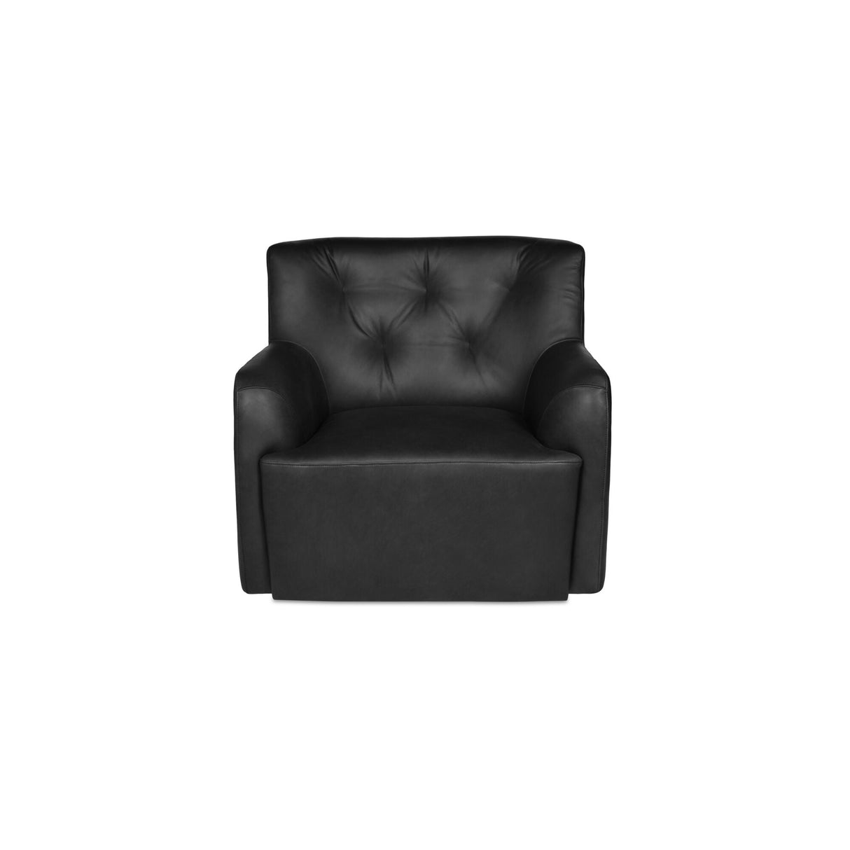 Sullivan Black Swivel Chair by Moe's Home at Eve Furniture