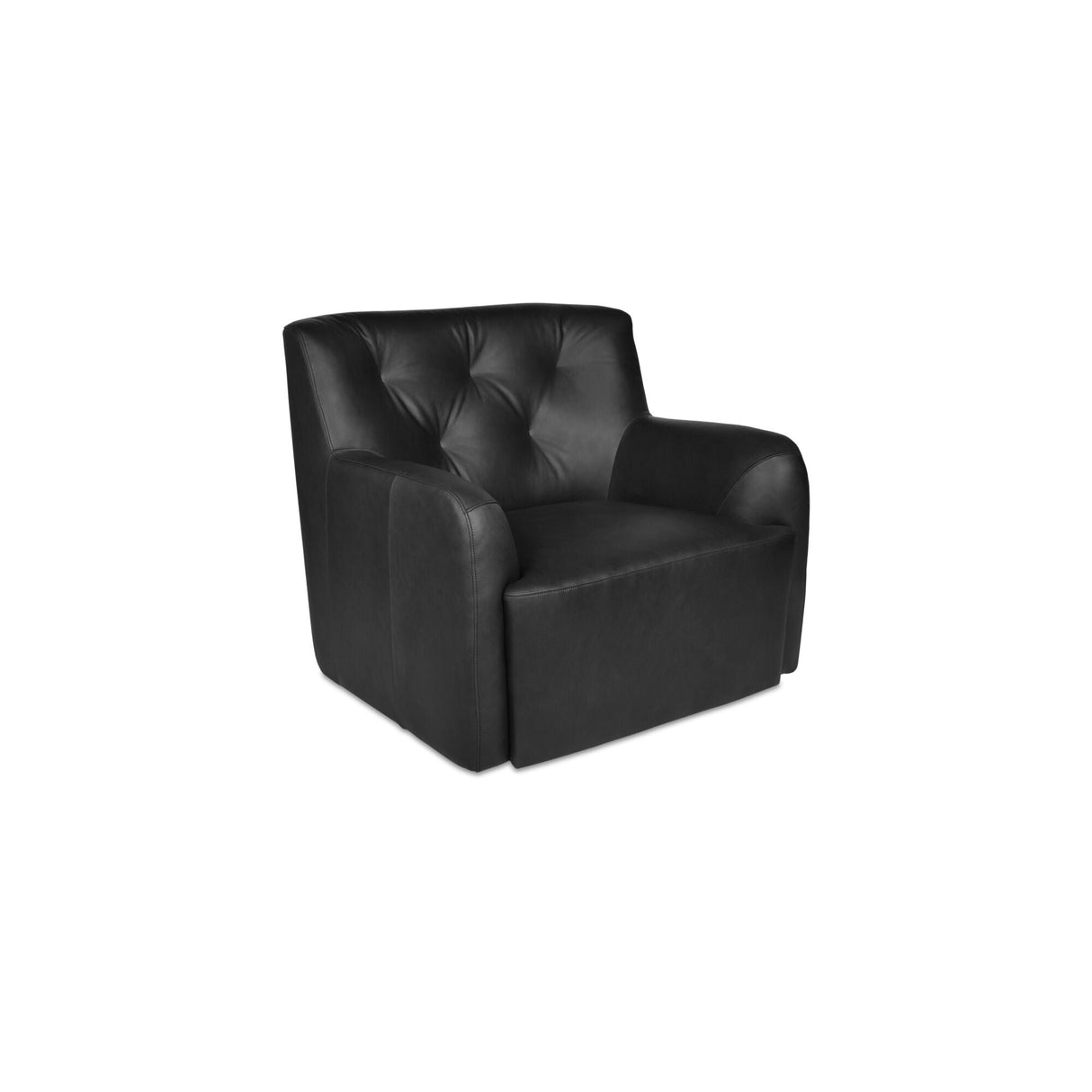 Sullivan Black Swivel Chair by Moe's Home at Eve Furniture