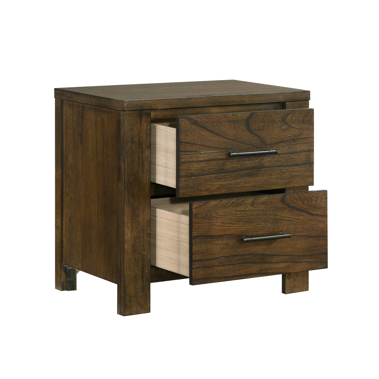 Sullivan Brown Bookcase Storage Platform Bedroom Set by Homelegance at Eve Furniture