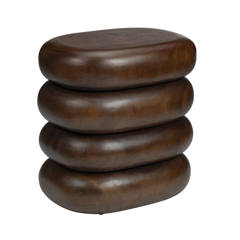 Sumatra Brown Accent Table by Crestview at Eve Furniture