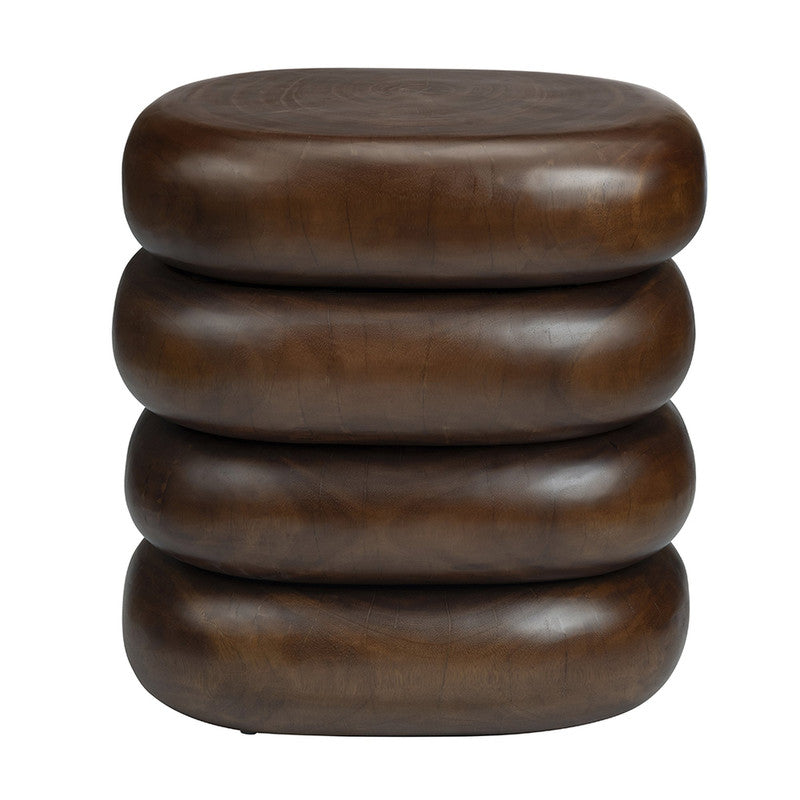 Sumatra Brown Accent Table by Crestview at Eve Furniture