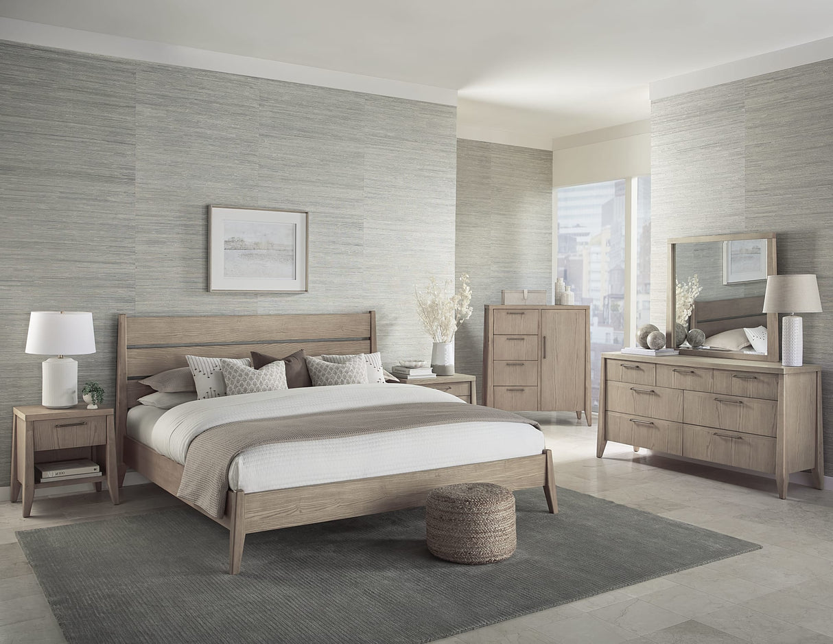 Sumire Ginger Seven Drawer Ash Wood Dresser by Modus Furniture at Eve Furniture
