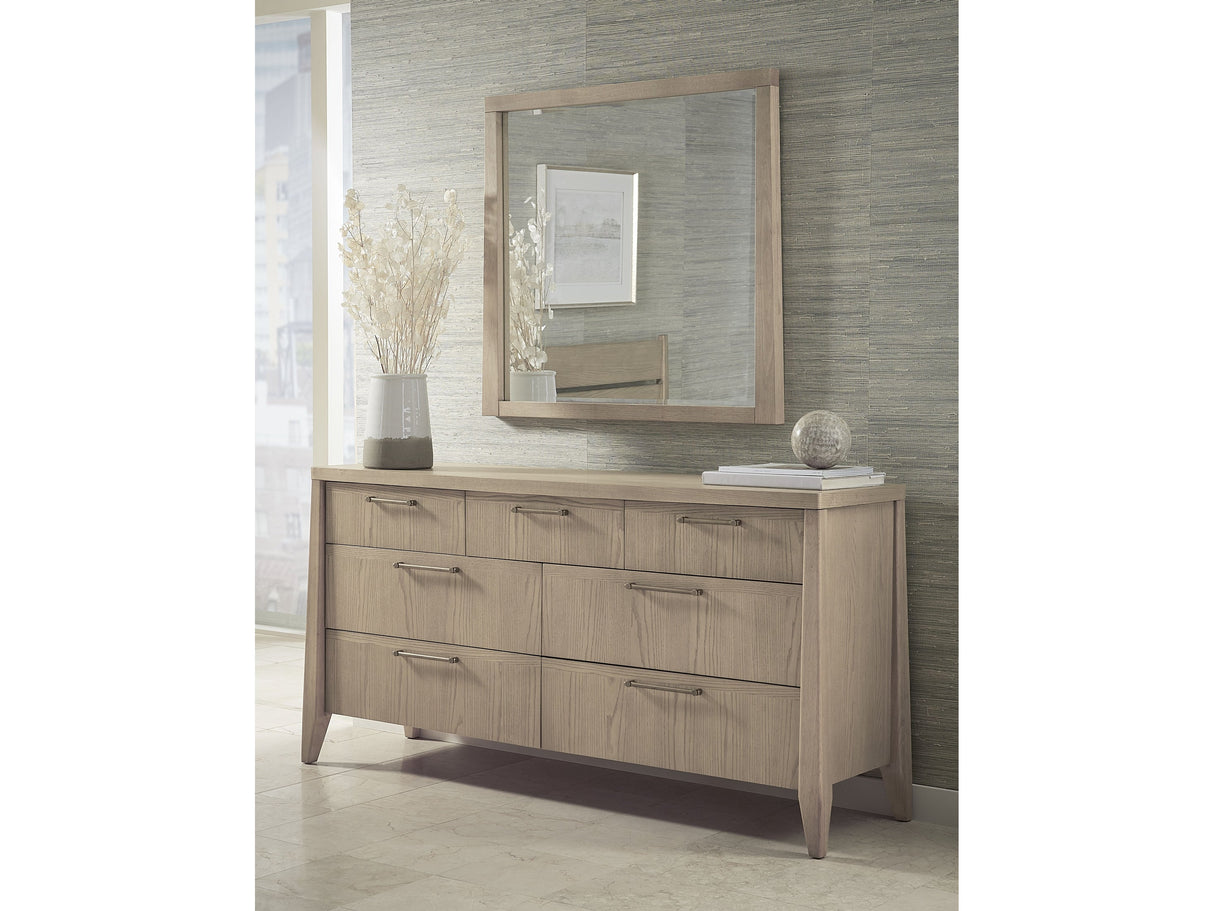 Sumire Ginger Seven Drawer Ash Wood Dresser by Modus Furniture at Eve Furniture