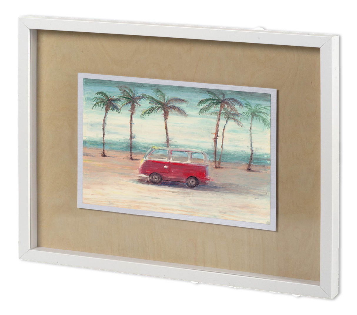 Summer Day II by Mercana Studio a Hand Embellished Textured Framed Art Print Matted under Glass by Mercana at Eve Furniture