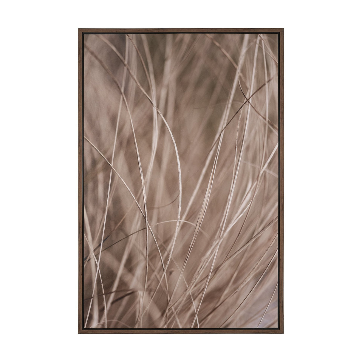 Summer Grass 3 by Mareike Bohmer Hand-Embellished Textured Framed Canvas Art Print by Mercana at Eve Furniture