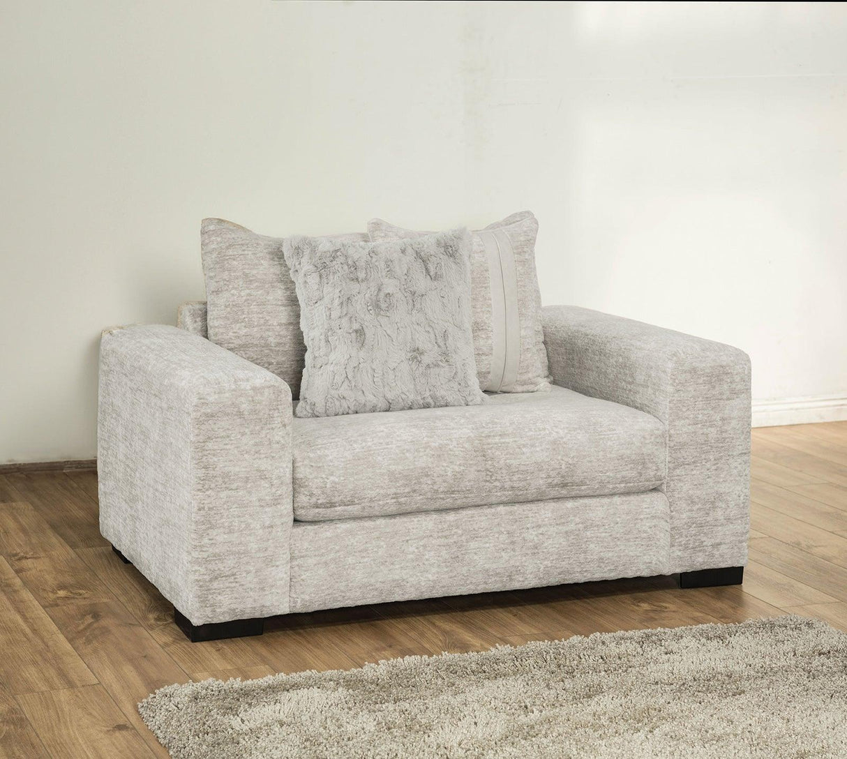 Summerset Gray Chair And A Half by Furniture of America at Eve Furniture