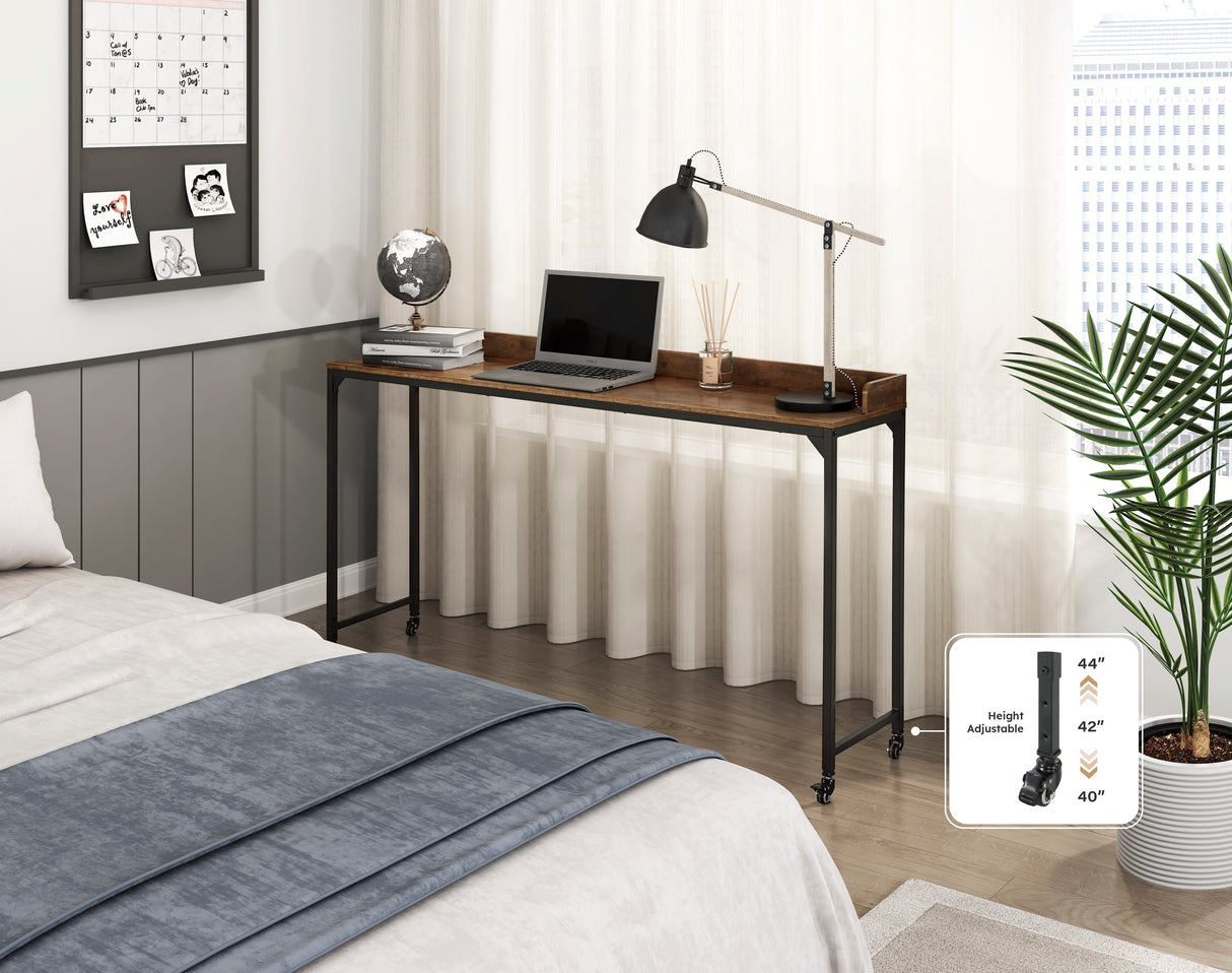 Sumter Brown Adjustable Over The Bed Desk by Homelegance at Eve Furniture
