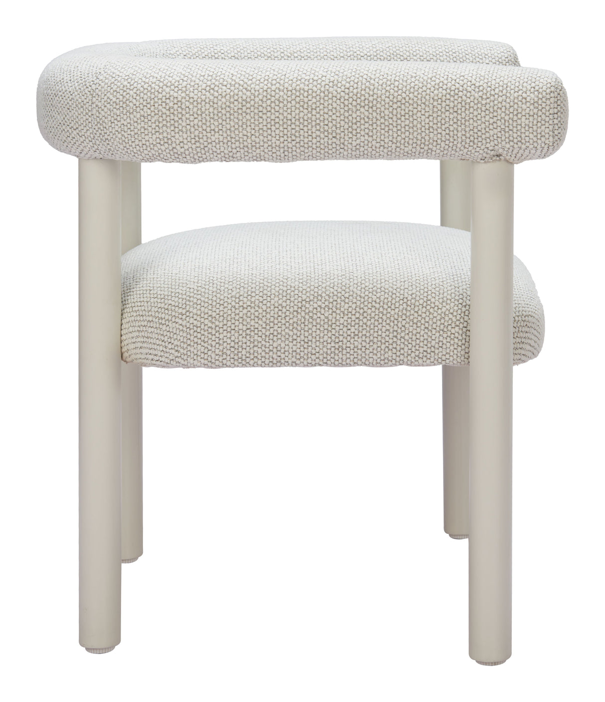Sunbath White Outdoor Dining Chair (Set of 2) by Zuomod at Eve Furniture