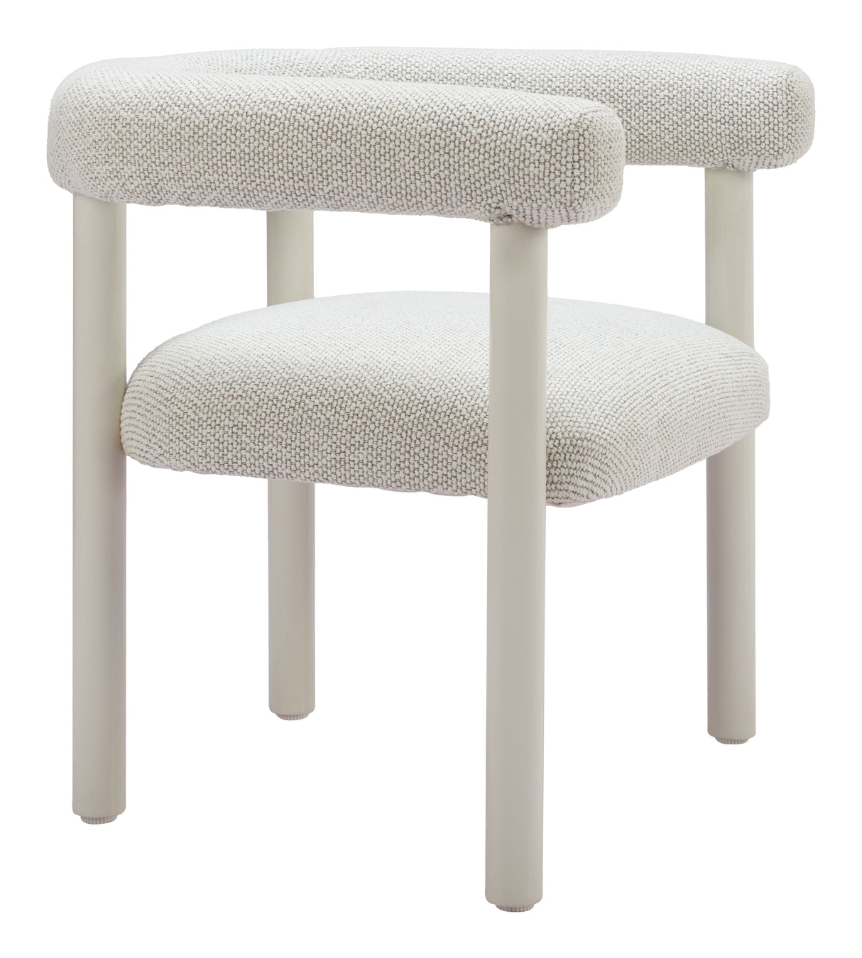 Sunbath White Outdoor Dining Chair (Set of 2) by Zuomod at Eve Furniture