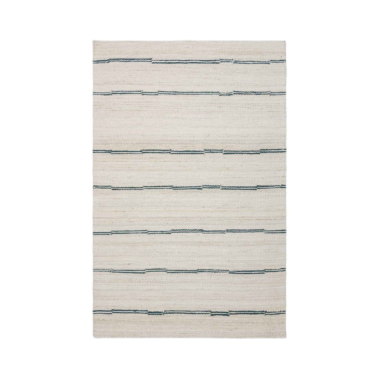 Sunderland Jute Ivory/Dark Blue Stripe Rug by Classic Home at Eve Furniture