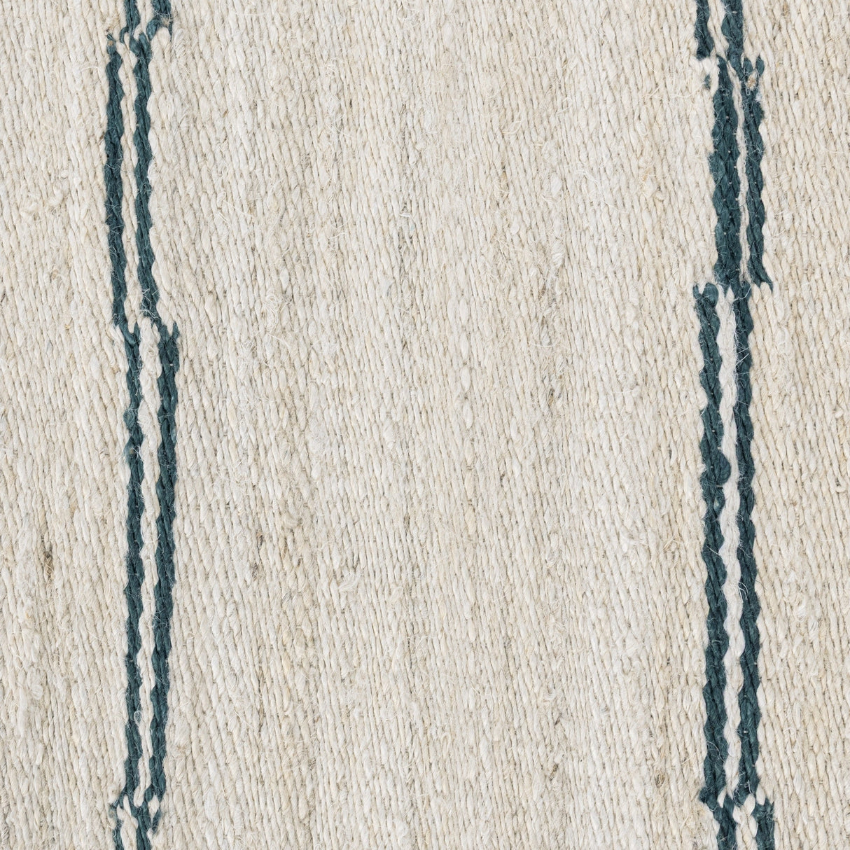 Sunderland Jute Ivory/Dark Blue Stripe Rug by Classic Home at Eve Furniture