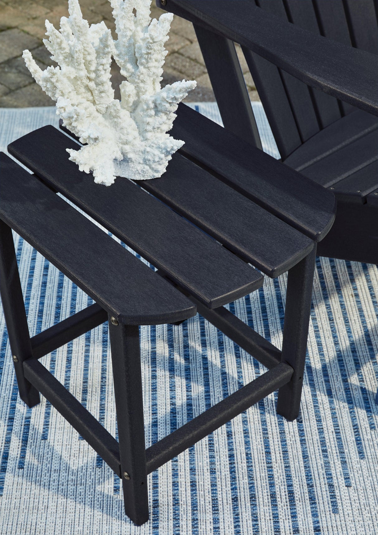 Sundown Treasure Black End Table by Ashley at Eve Furniture