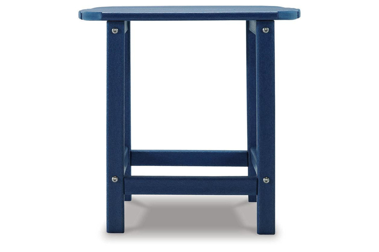 Sundown Treasure Blue End Table by Ashley at Eve Furniture