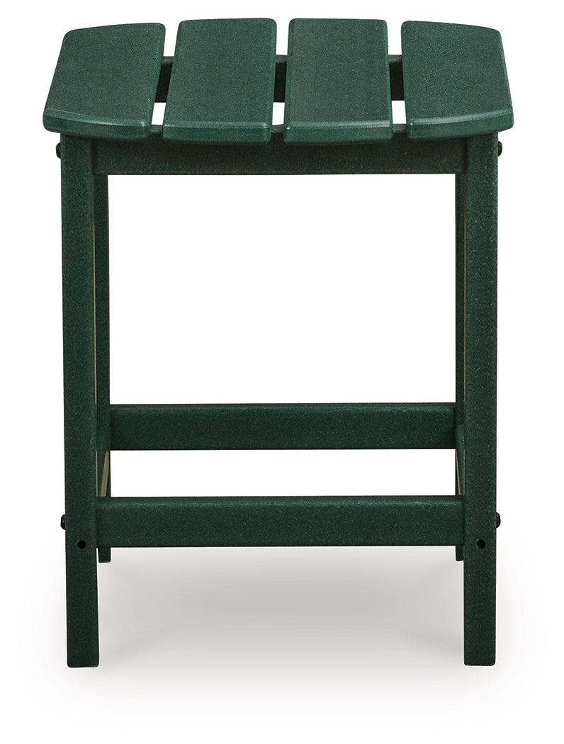 Sundown Treasure Green Outdoor End Table by Ashley at Eve Furniture