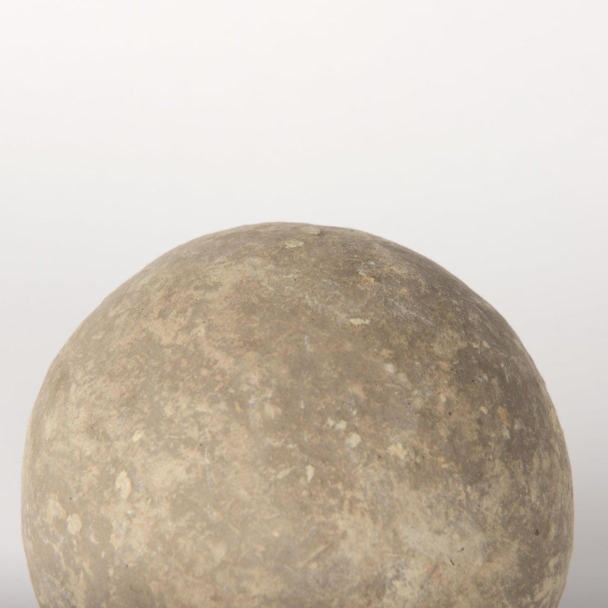 Sunita Set of 3 Gray Paper Mache Orbs by Mercana at Eve Furniture