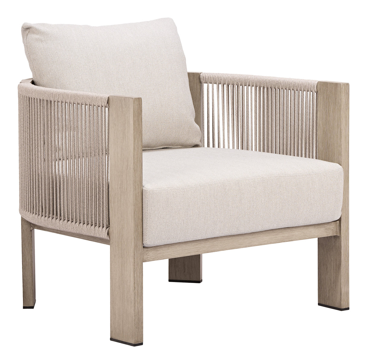 Sunlit Gray Springs Accent Chair by Zuomod at Eve Furniture