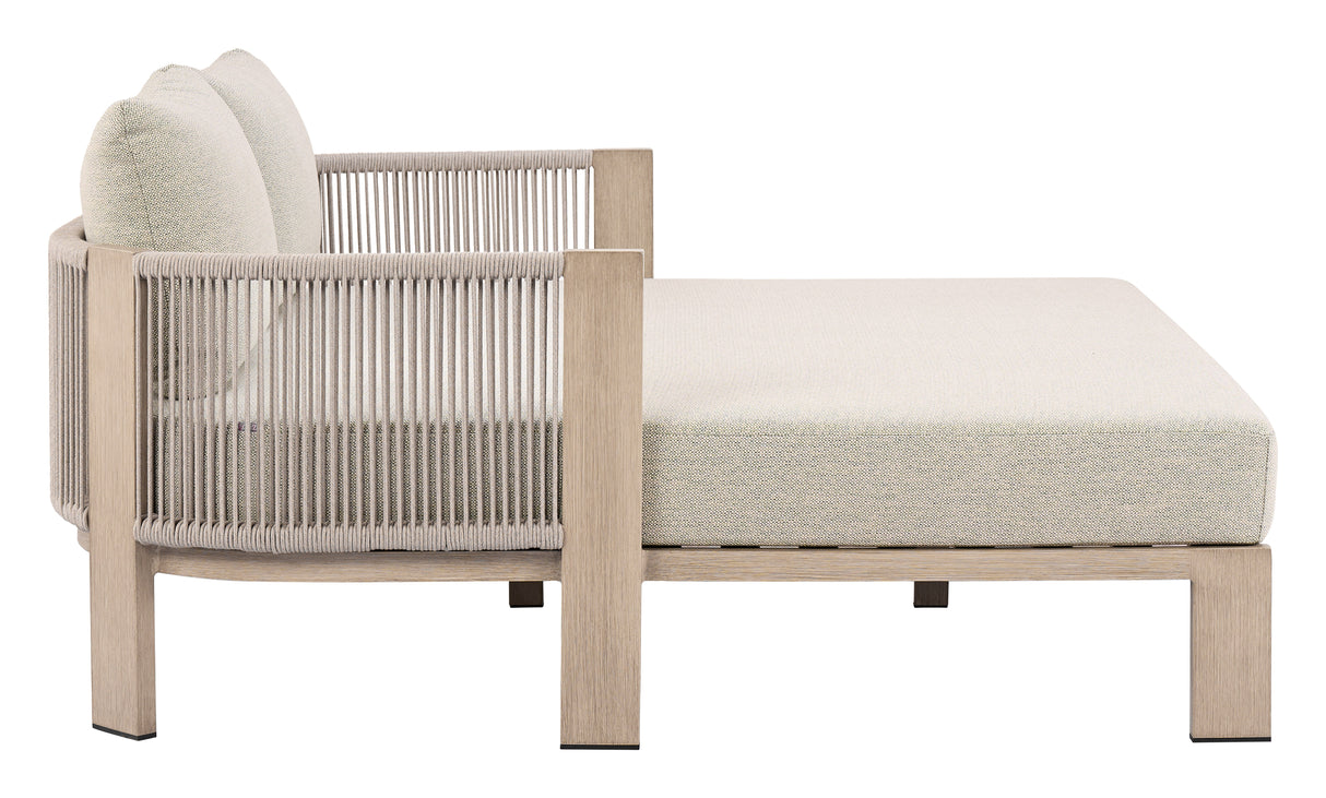 Sunlit Springs Green Outdoor Daybed by Zuomod at Eve Furniture