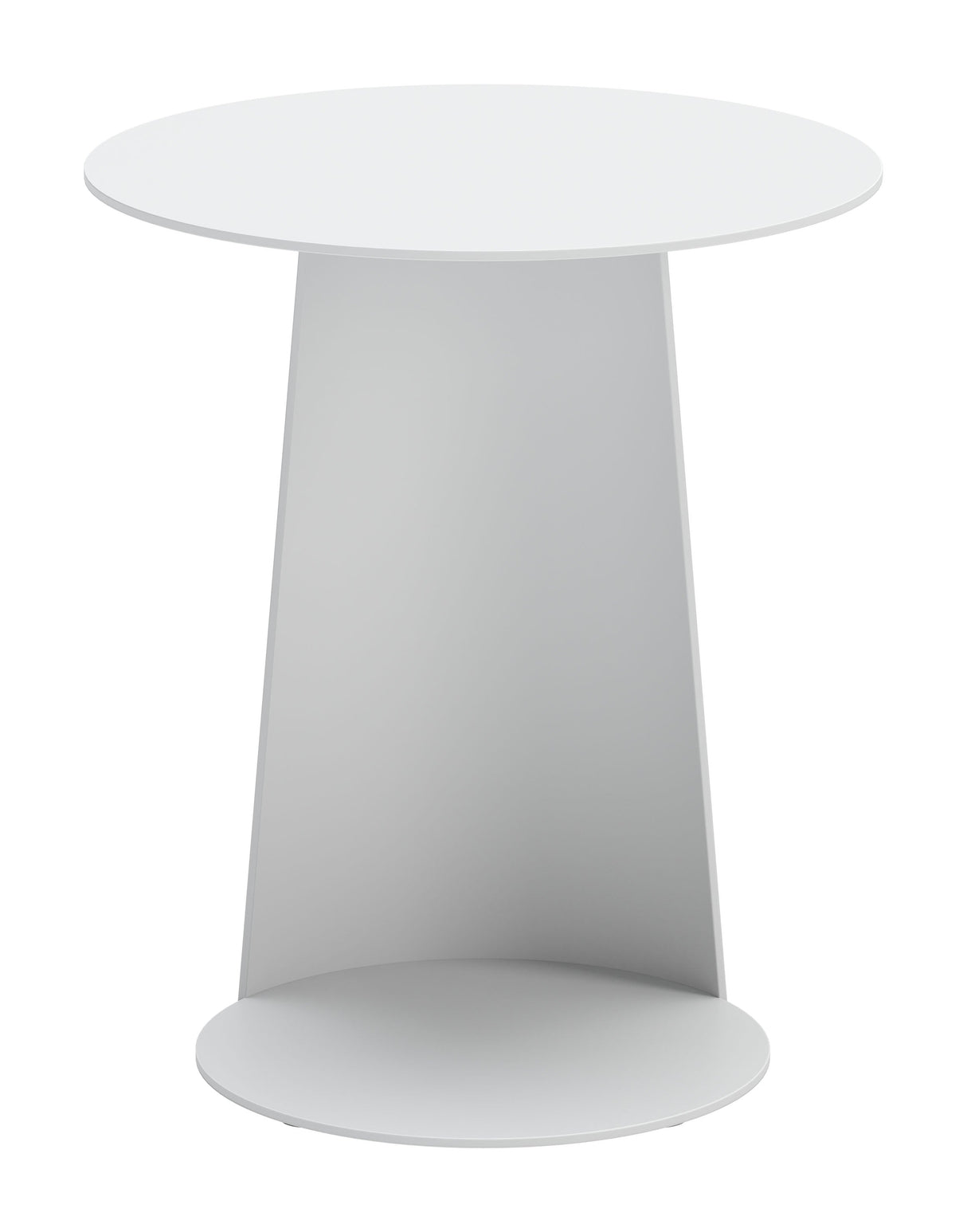 Sunny Isles White Outdoor Side Table by Zuomod at Eve Furniture