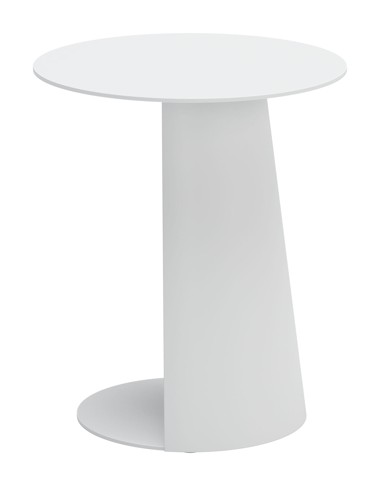 Sunny Isles White Outdoor Side Table by Zuomod at Eve Furniture