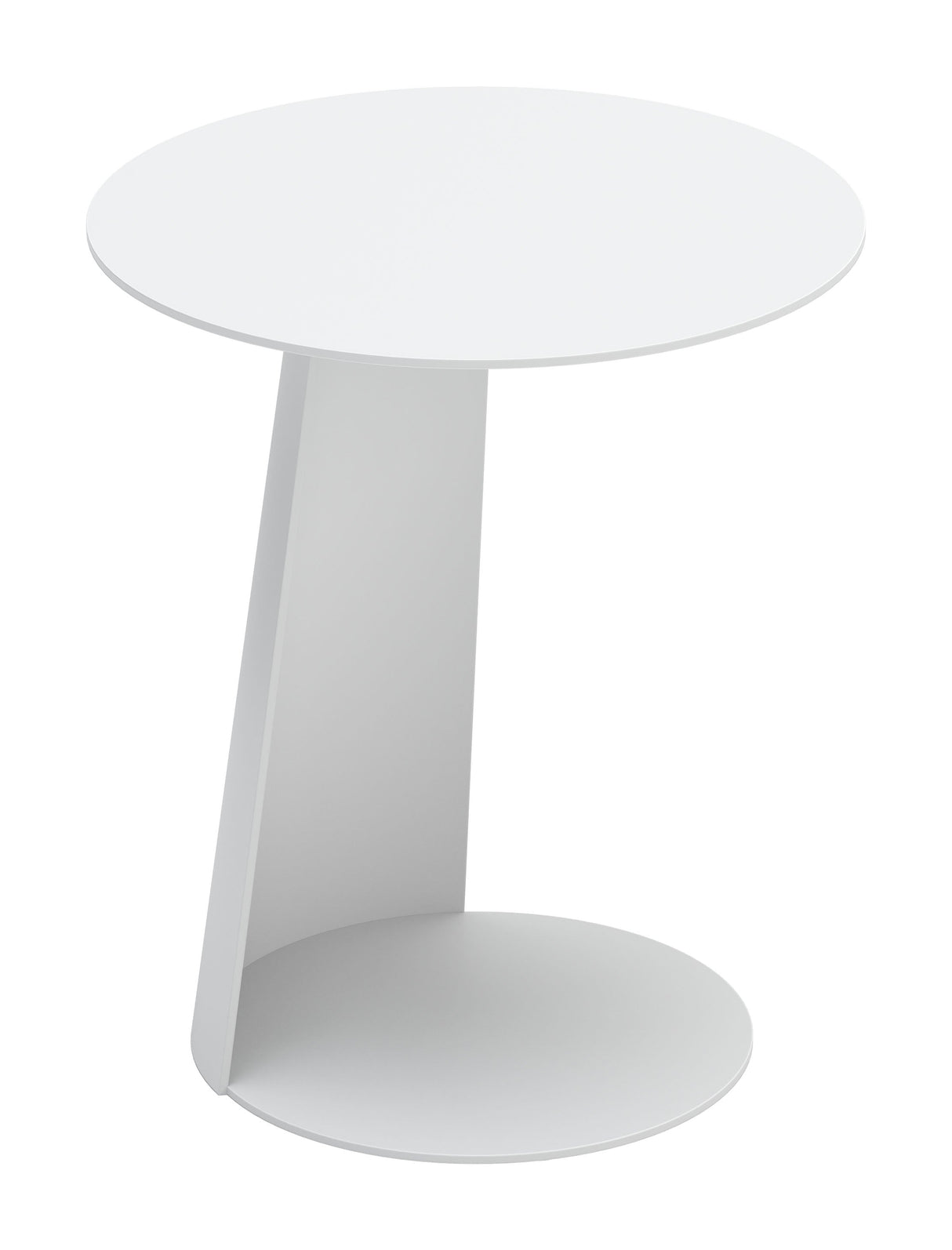 Sunny Isles White Outdoor Side Table by Zuomod at Eve Furniture