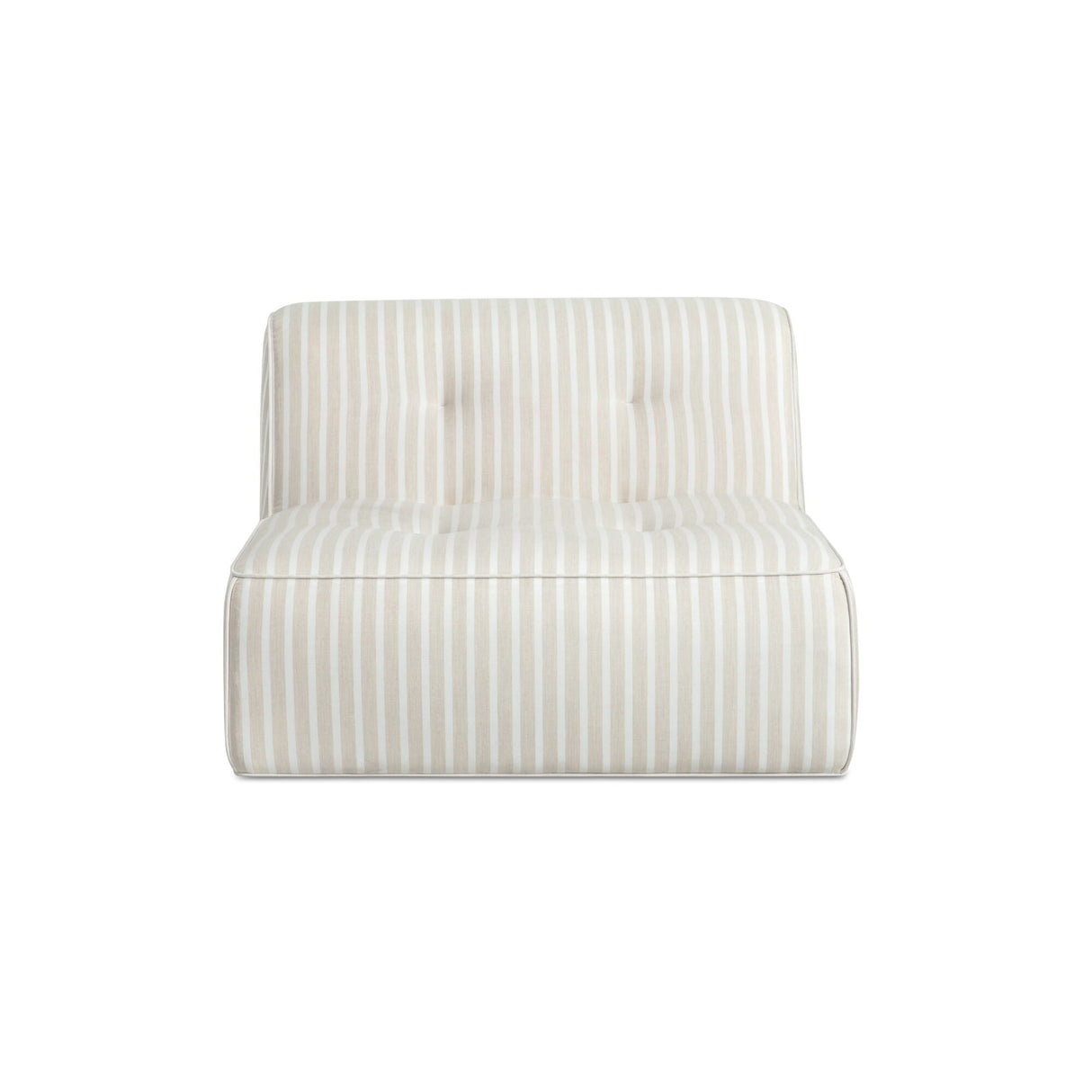 Sunseeker Brown Stripe Outdoor Slipper by MOES at Eve Furniture