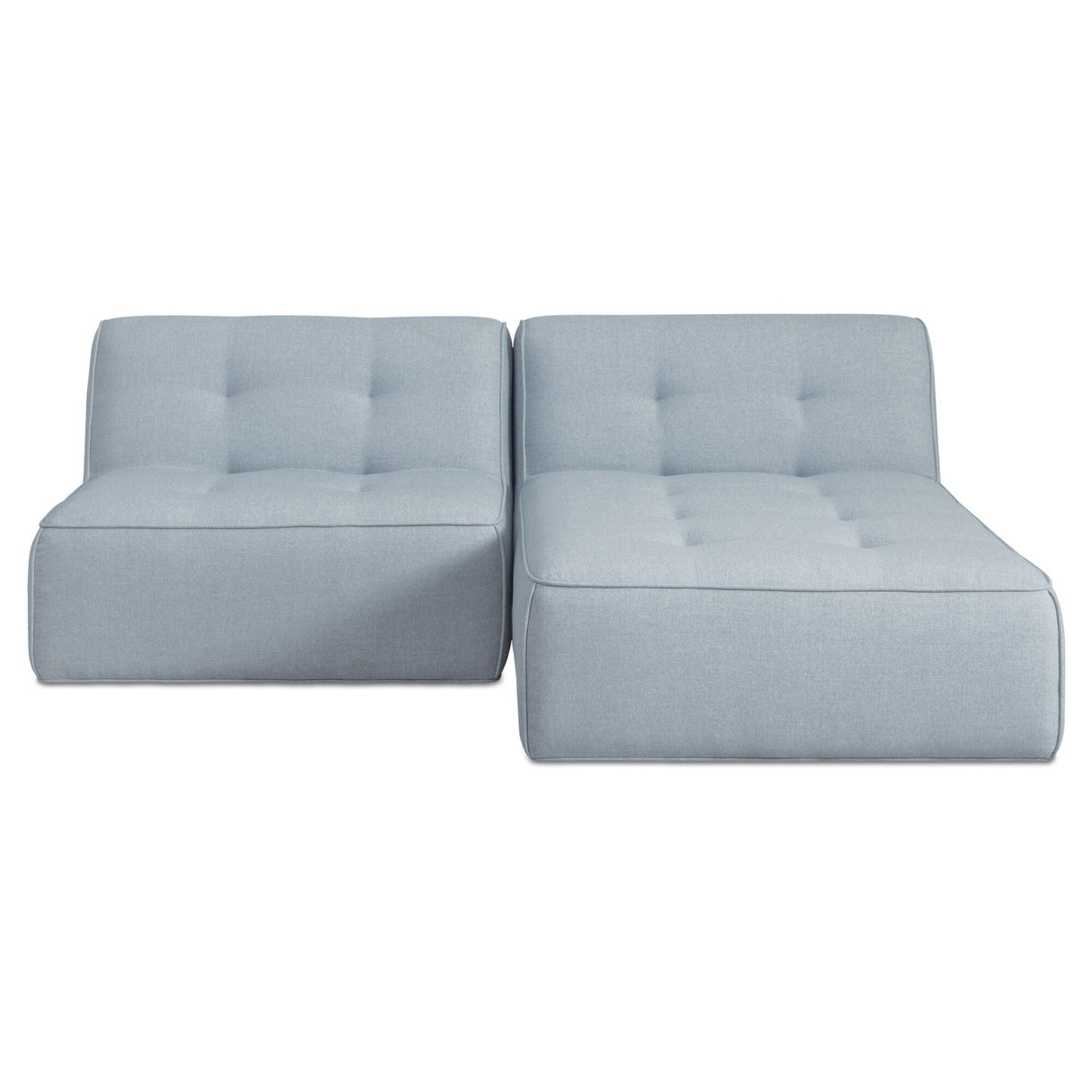 Sunseeker Light Blue 2 Piece Outdoor Nook by MOES at Eve Furniture