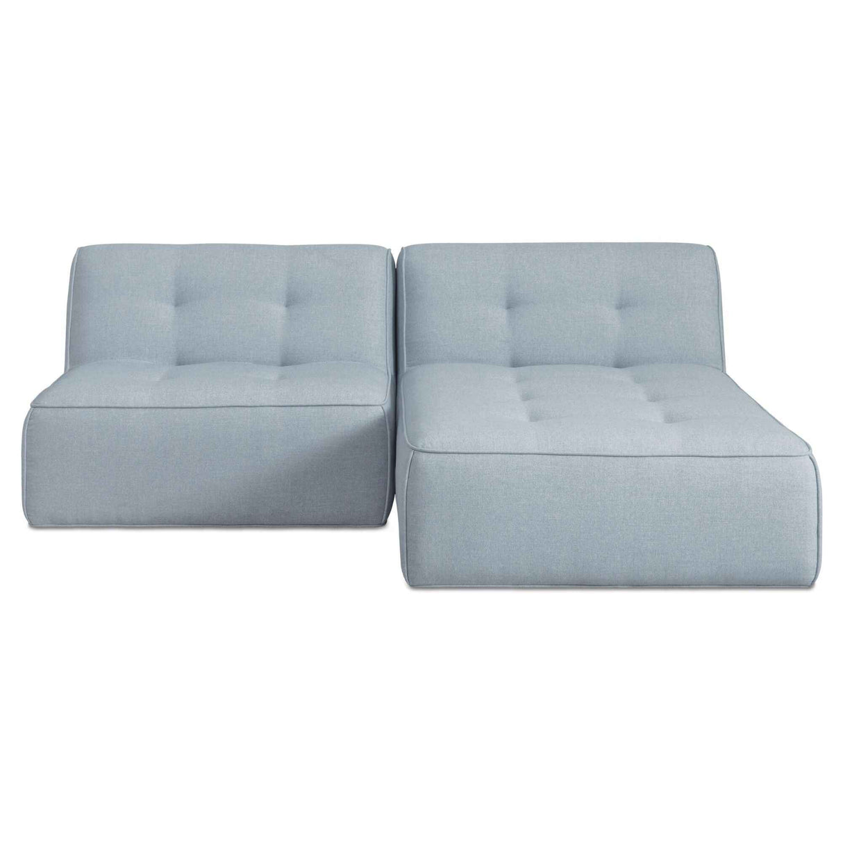 Sunseeker Light Blue 2 Piece Outdoor Nook by Moe's Home at Eve Furniture