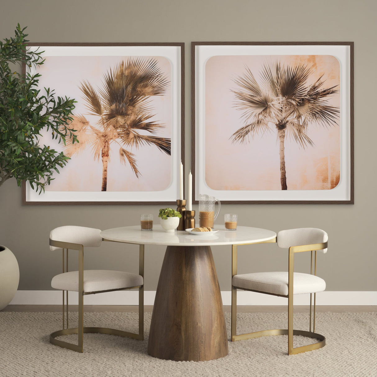 Sunset Serenity I by Irena Orlov a Hand Embelished Textured Framed Photo Art Print Matted under Glas by Mercana at Eve Furniture