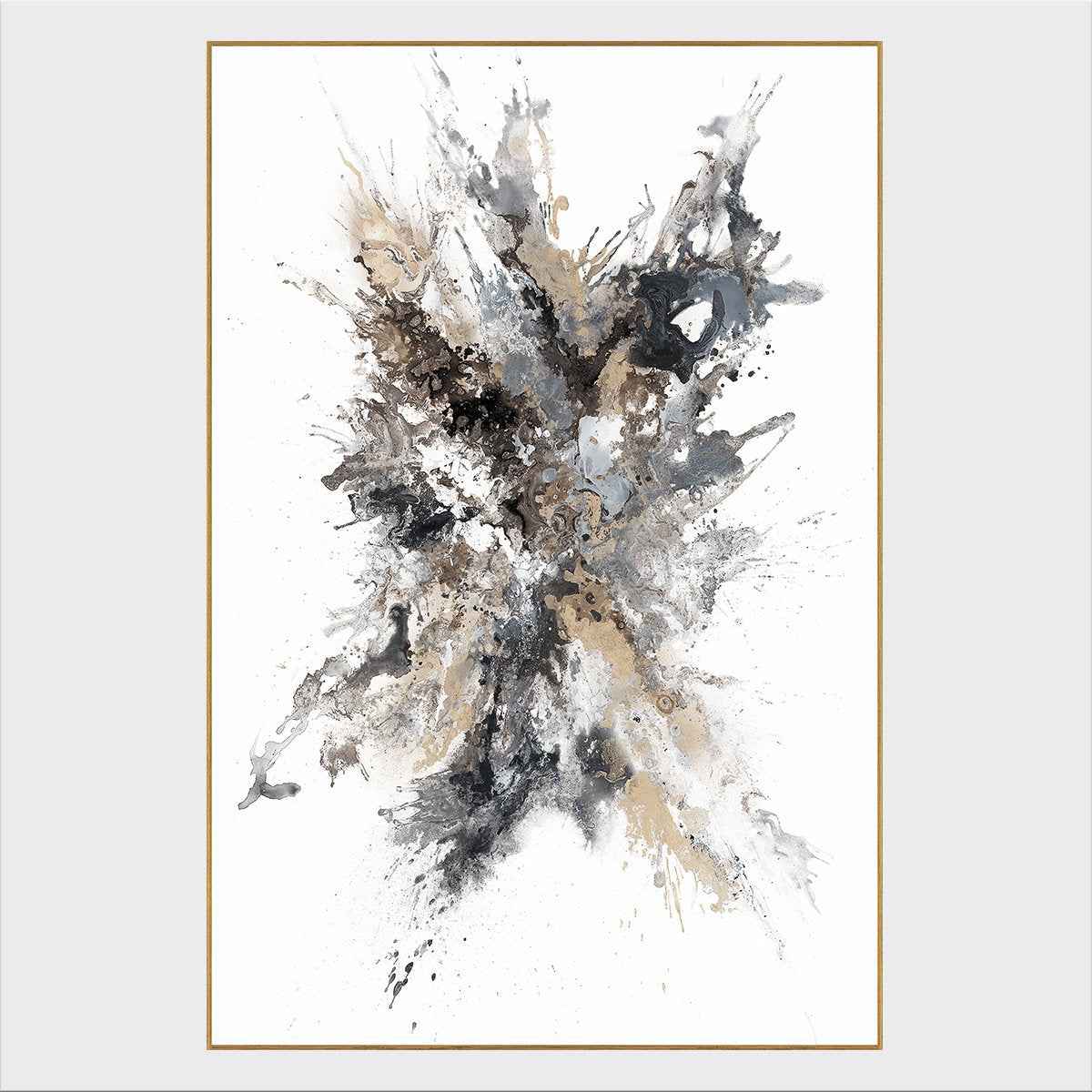 Sunstone Black Painting 48x48 by Buddy Whitlock by Classic Home at Eve Furniture