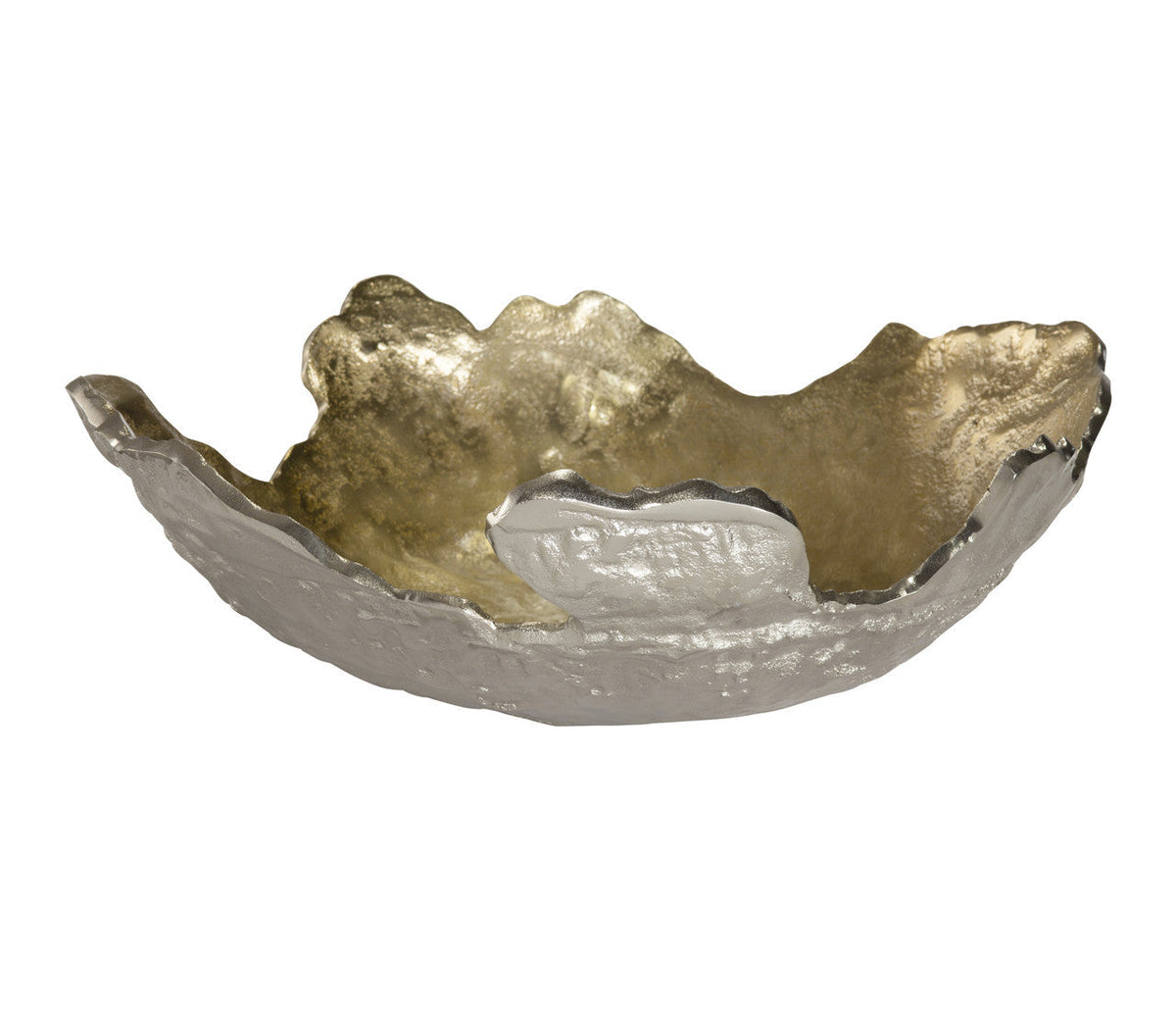 Suri Gold Sculpted Bowl (Set of 2) by Crestview at Eve Furniture