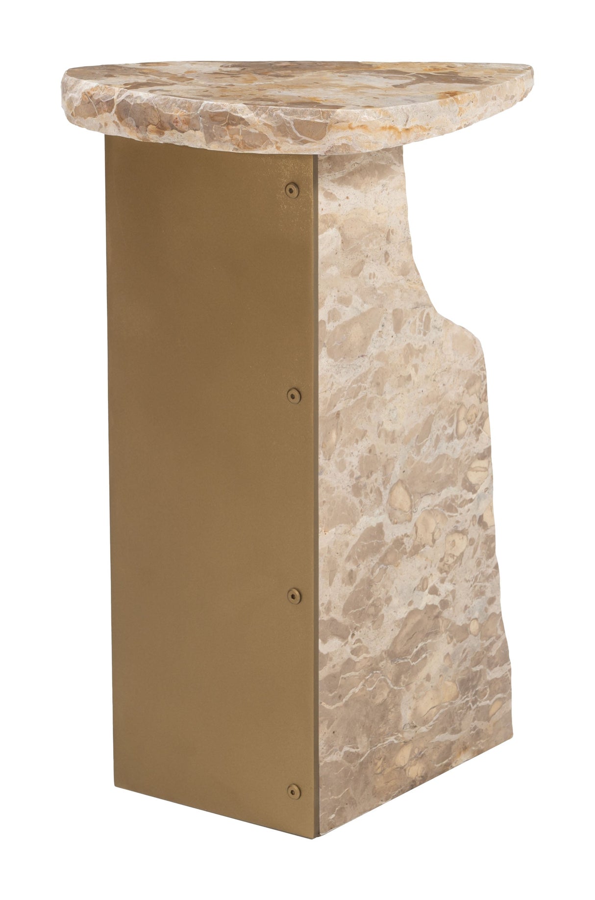 Surya Beige Side Table by Zuomod at Eve Furniture