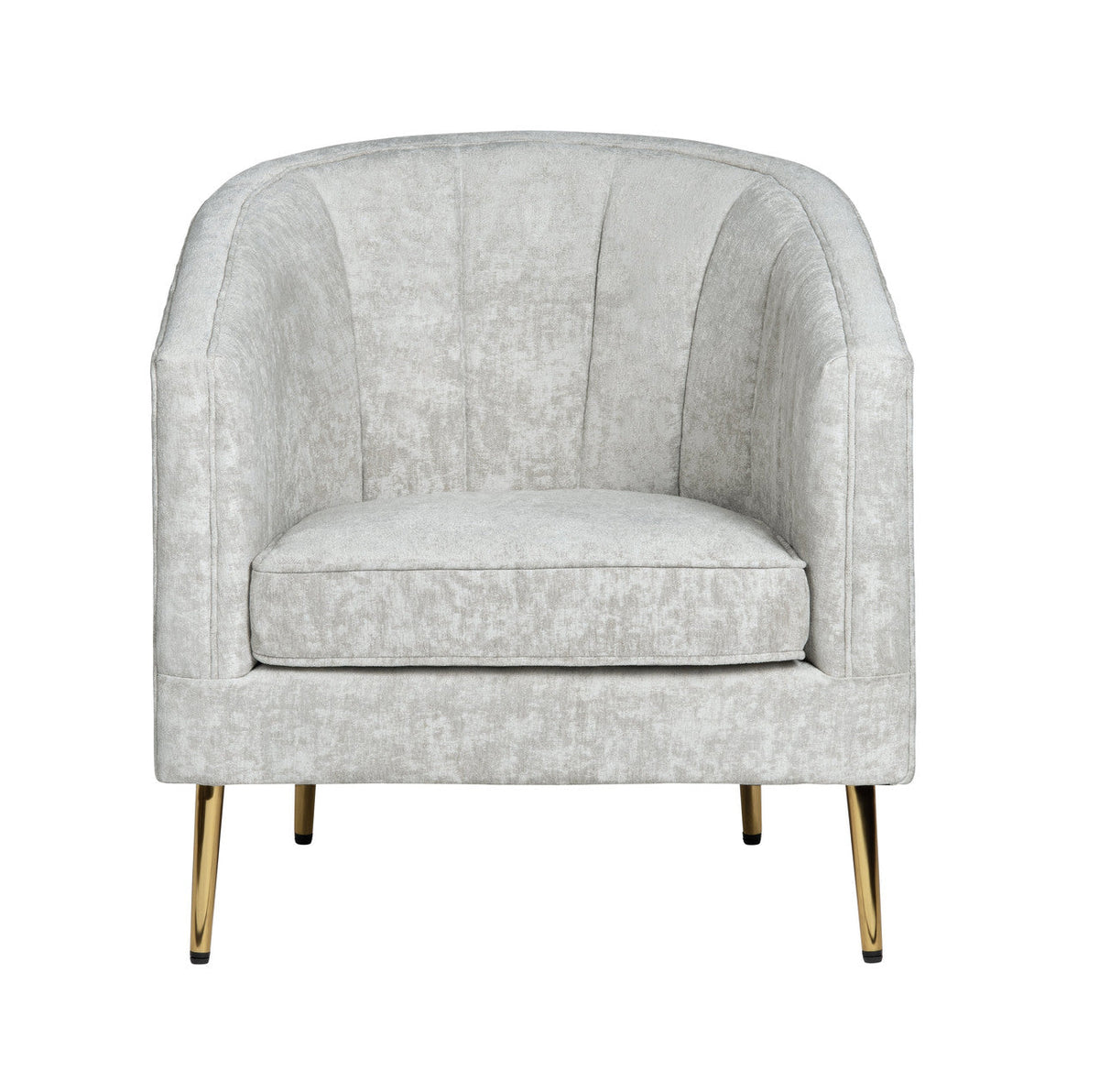 Sutton Beige/Gold Accent Chair by Crestview at Eve Furniture