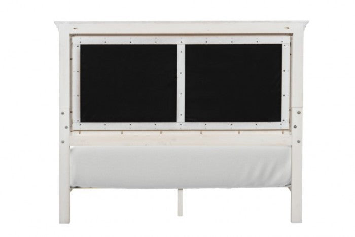 Swanley Weathered Gray 4-Piece Queen Bedroom Set by Furniture of America at Eve Furniture