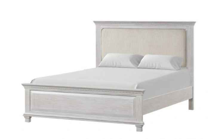 Swanley Weathered Gray 4-Piece Queen Bedroom Set by Furniture of America at Eve Furniture