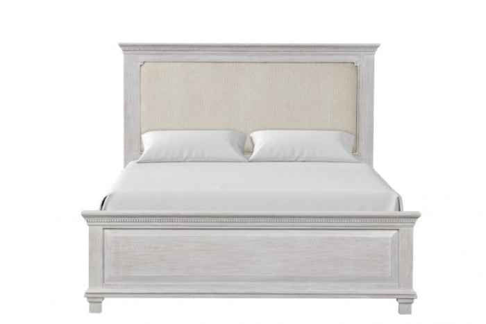 Swanley Weathered Gray 4-Piece Queen Bedroom Set by Furniture of America at Eve Furniture