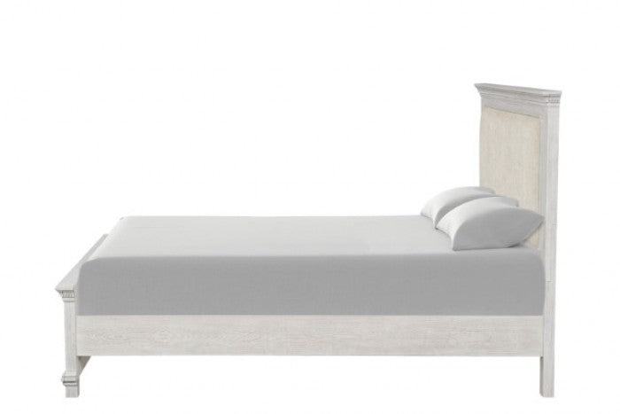 Swanley Weathered Gray 4-Piece Queen Bedroom Set by Furniture of America at Eve Furniture