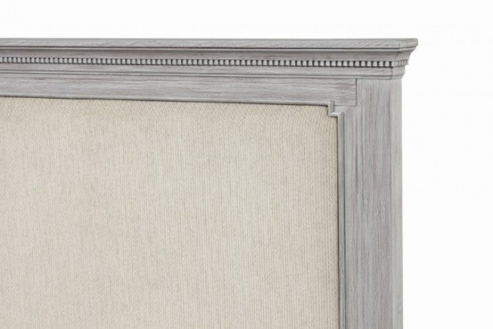 Swanley Weathered Gray 4-Piece Queen Bedroom Set by Furniture of America at Eve Furniture
