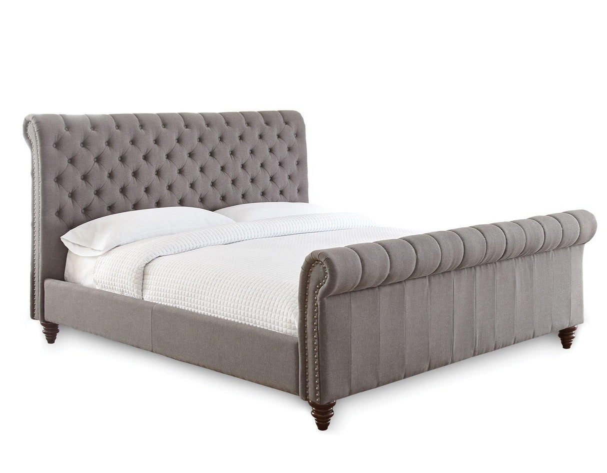 Swanson King Bed, Gray by Steve Silver at Eve Furniture