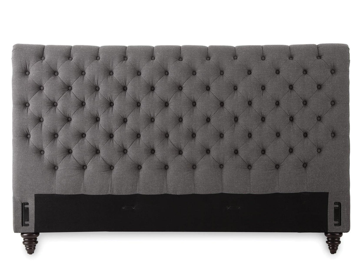 Swanson Queen Bed, Gray by Steve Silver at Eve Furniture