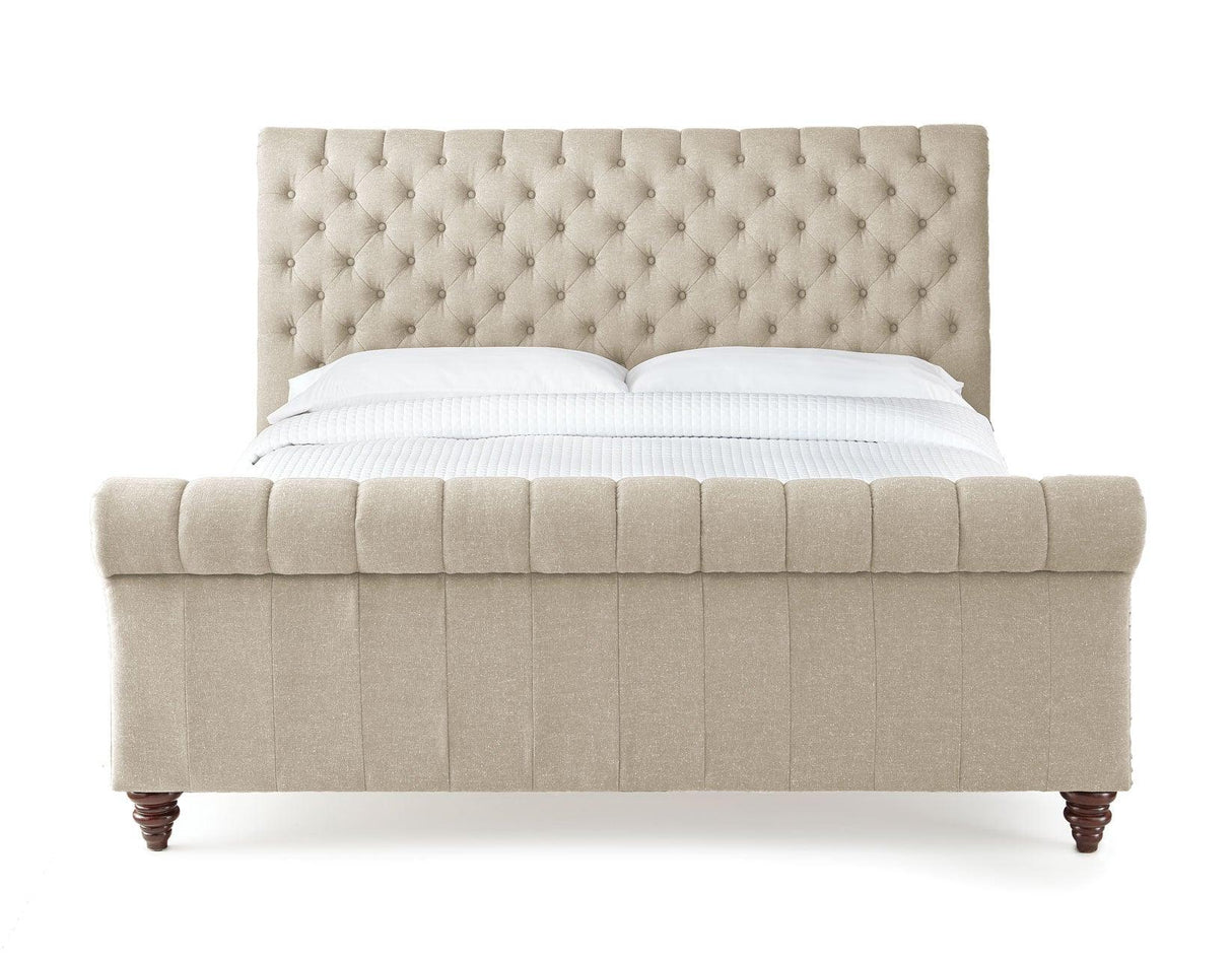 Swanson King Bed, Sand by Steve Silver at Eve Furniture