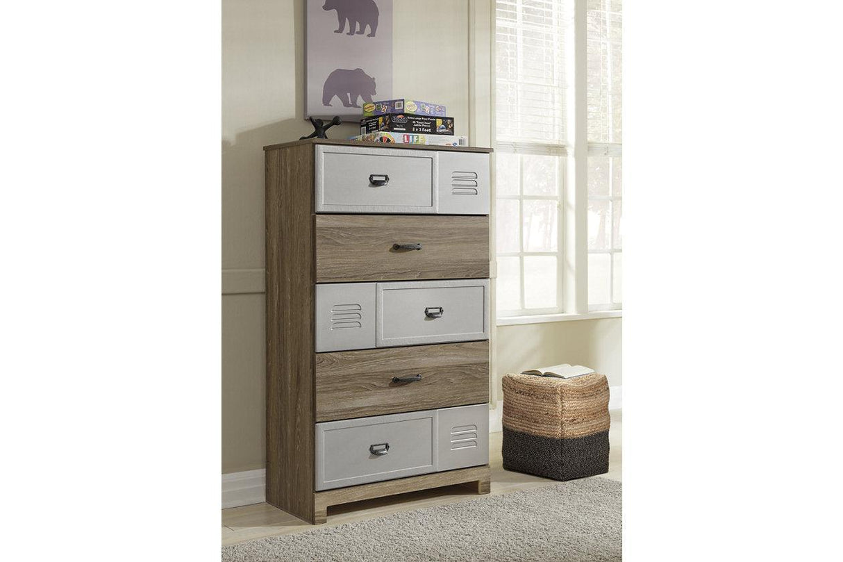 Sweed Valley Natural/Black Pouf by Ashley at Eve Furniture