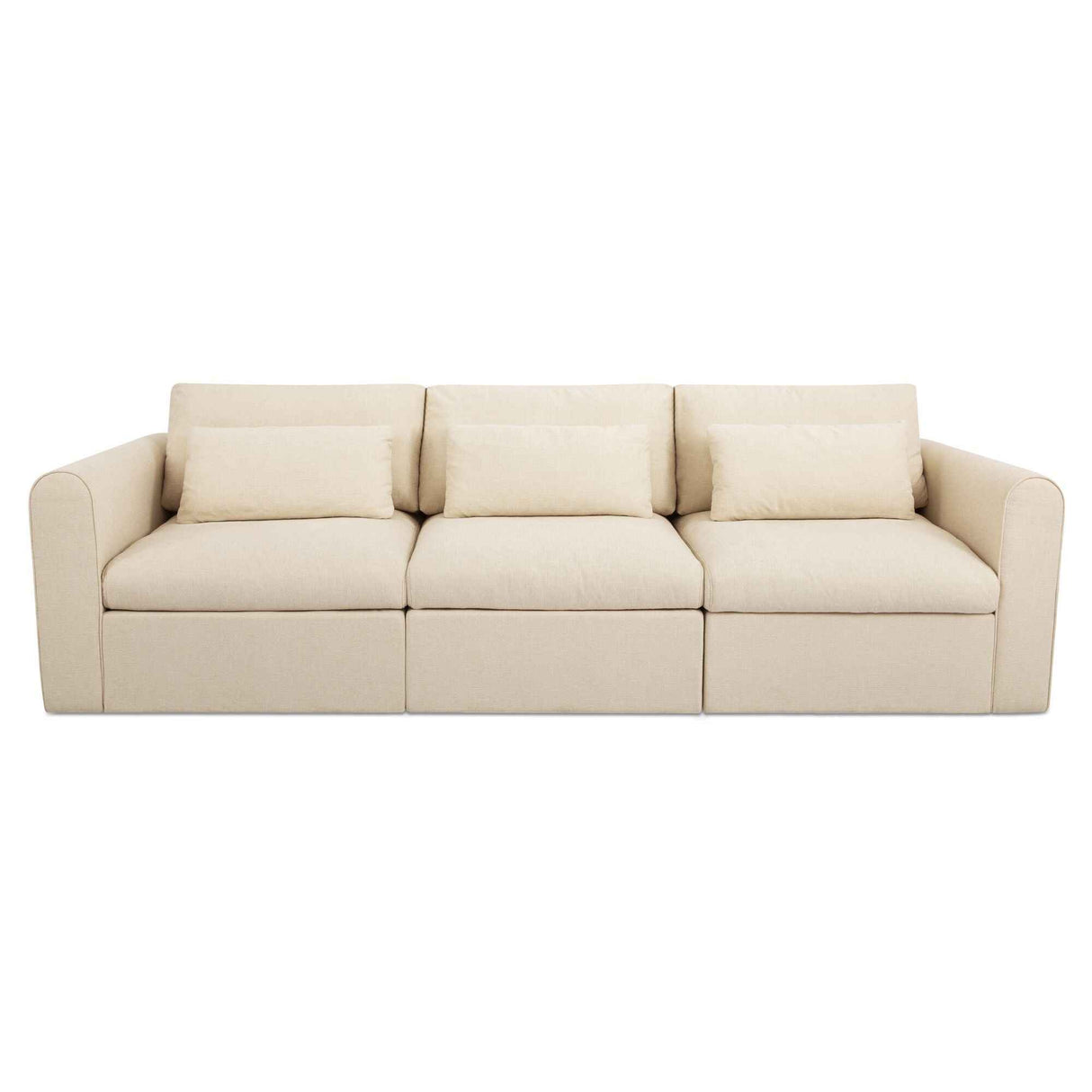 Swift Light Beige Modular Sofa by Moe's Home at Eve Furniture