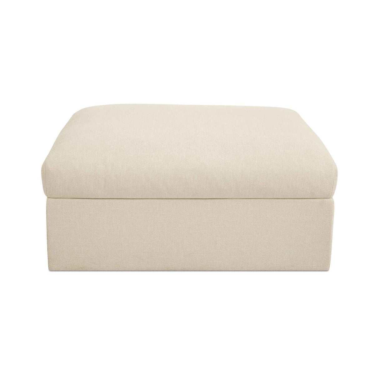 Swift Light Beige Storage Ottoman by Moe's Home at Eve Furniture