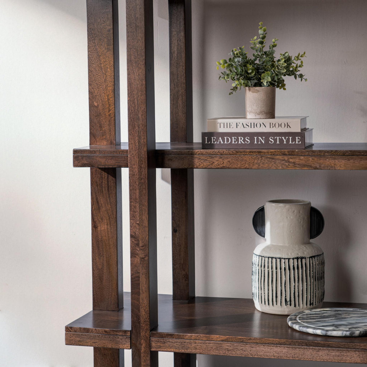 Sydney Bookshelf Bark Brown by Classic Home at Eve Furniture