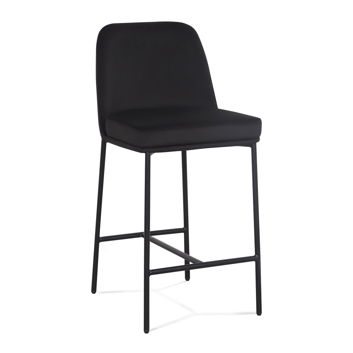 Sydney Performance Velvet Counter Stool Set of 2 by TOV Furniture at Eve Furniture