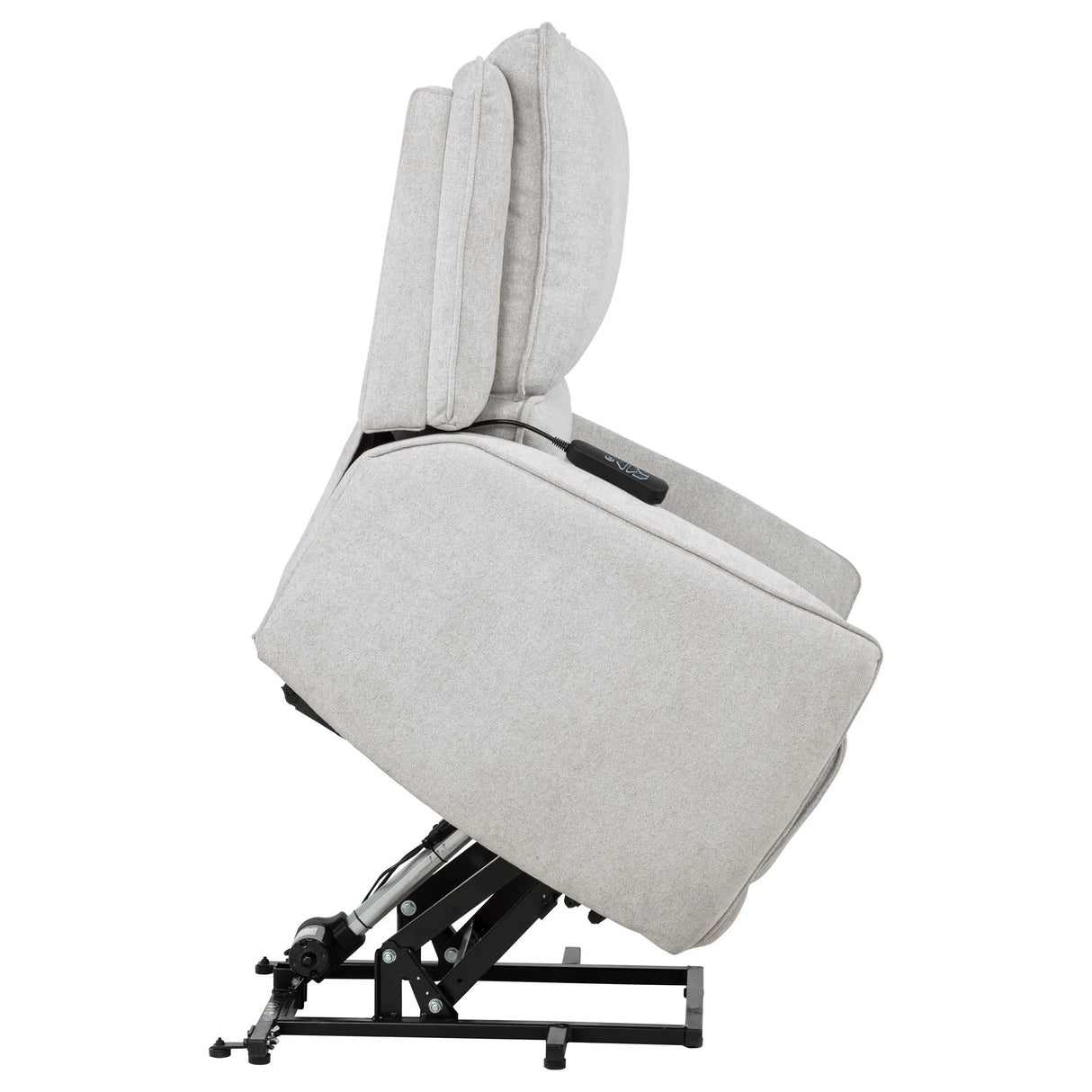 Sylmar Gray Chenille Upholstered Dual Power Lift Recliner by Coaster at Eve Furniture