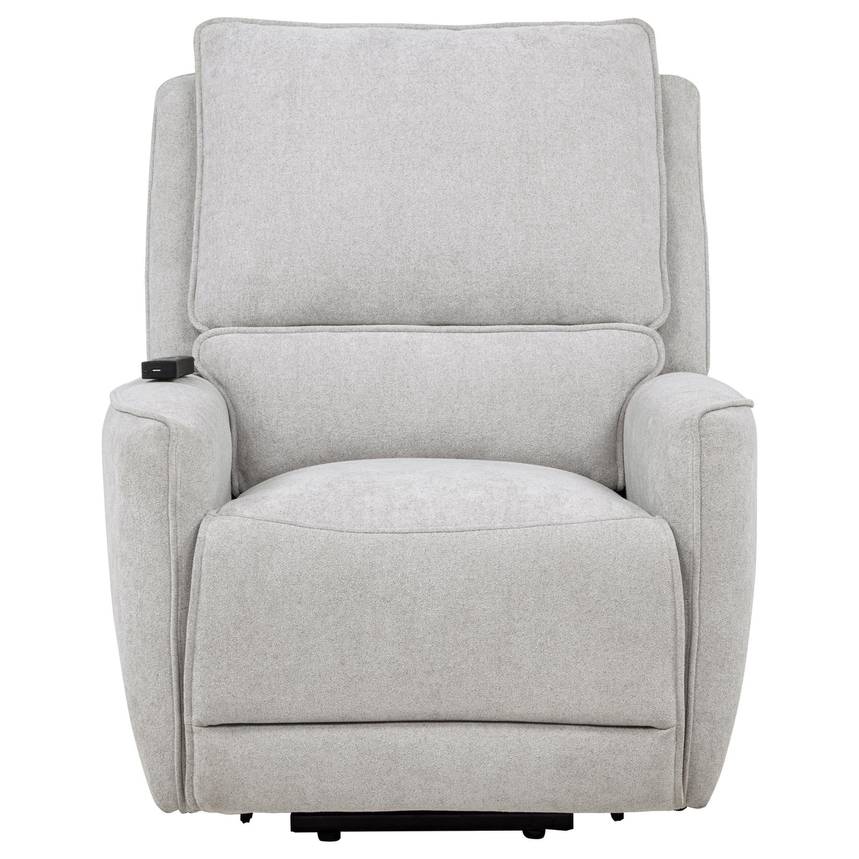 Sylmar Gray Chenille Upholstered Dual Power Lift Recliner by Coaster at Eve Furniture